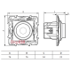 Диммер поворотный, черный, Niloe Step Legrand 863552B
