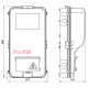 Корпус навесной под трехфазный счетчик + 7 модулей, пластик, IP54, e.plbox.stand.n.f3.7 Enext s0110011
