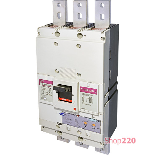 Силовой автомат 1250 А, 3-фазный, EB21250/3L ETIBREAK 2 ETI 4672230