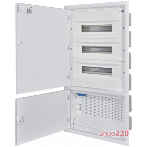 Щит металлопластиковый ERP18-5-3V MEDIA ETI 1101292