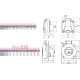 Розетка встроенная 16A, 250V, Schuko, IP67 EEH-16S ETI 4482126