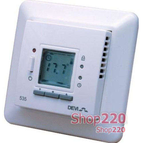 Терморегулятор Devireg 535, с таймером, 140F1050 Devi