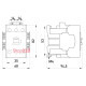 Контактор 40А, 110В, 1no+1nc, e.industrial.ukc.40.110 Enext i.0090026
