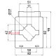 Трансформатор тока 400/5 А, класс 0.5, габарит 50, e.trans.stand.400.5.50 ENEXT s065108