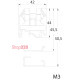 Клемма винтовая двухуровневая VS 4 NA (4 mm2_бежевая) ETI 3901277