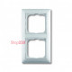 Рамка 2 поста, белый, ABB 2512-94-507 Basic 55