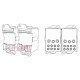 Распределительный блок на 250А, UJB-250 Аско A0130010138