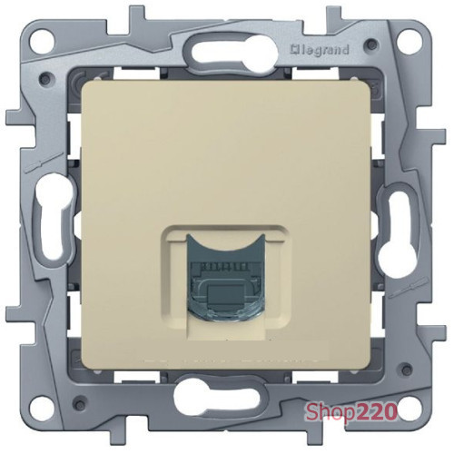 Телефонная розетка RJ-11, слоновая кость, 672340 Legrand Etika