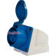 Розетка силовая 32А 220В, стационарная, e.socket.pro.3.32 Enext p012002