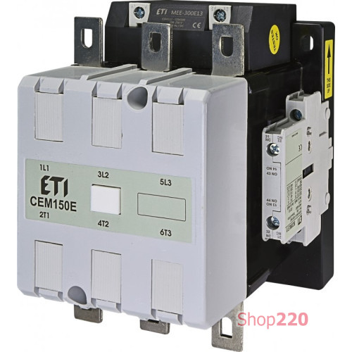 Контактор CEM 150Е.22 250V AC/DC ETI 4654241