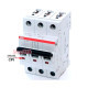 Автоматический выключатель 6А, 3 полюса, уставка B, ABB SH203-B6