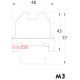 Клемма заземления VS 4 PE ETI 3901476