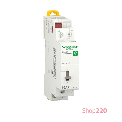 Импульсное реле 220 В 16 А, 1НО, R9C30116 Schneider Electric