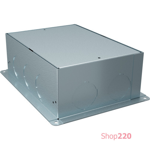 Металлическая монтажная коробка для лючков L, Unica System+ INS52002