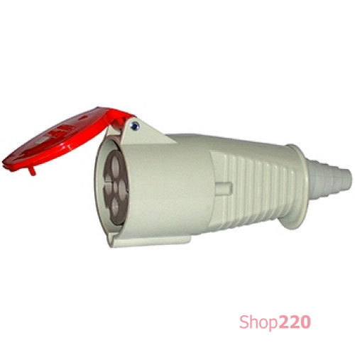 Силовая розетка переносная 3Р+Z, 400В, 16А, IP44, Tarel 2627-326