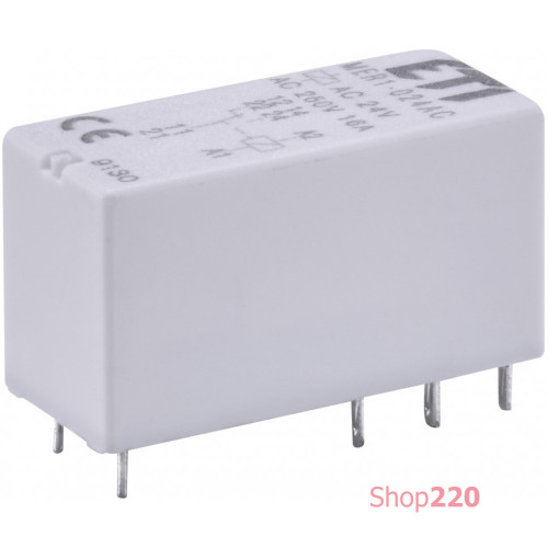 Электромеханическое реле MER1-024AC (1x16A 250VAC) ETI 2473043