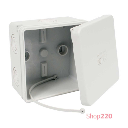 Коробка, IP 65 для наружного монтажа; размеры 88х88х48мм 003.CS.K_KB