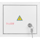 Щит металлический навесной на 6 модулей, e.mbox.stand.n.06.z ENEXT s0100019 (эконом)