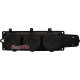Колодка каучуковая 2Р+PE с защитными крышками трехместная 16А IP44 A0250010009