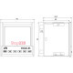Анализатор сети END20L-RS (96x96мм кв 85-253V AC/90-300V DC, RS-485, 1xNO, импульсный выход) ETI 4656950
