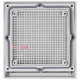 Решетка с фильтром 170х157х40мм к вентилятору 125х125мм, IP55, e.climat.filter.pro.125 Enext s0103014