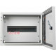 Корпус модульный металлический, 12 модулей, навесной IP54, серии UBox A0260010009