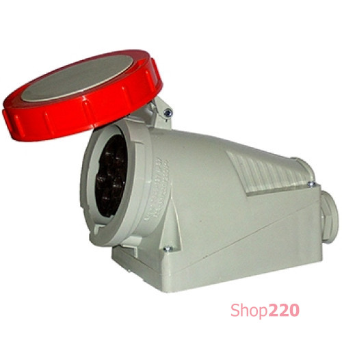 Силовая розетка стационарная 3Р+N+Z, 400В, 32А, IP67, Tarel 2646-137
