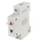 Розетка на din-рейку, 10А, 2 полюса, C 45 2Р A0150010103