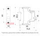 Автомат 8 А, 1-фазный, тип С, e.mcb.stand.60.1.C8 Enext s002156