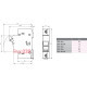 Держатель предохранителей 8х32 до 20А, EFD 8 3p ETI 2520004