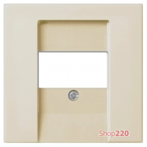 Накладка для USB розетки, слоновая кость, ABB 2539-92-507 Basic 55