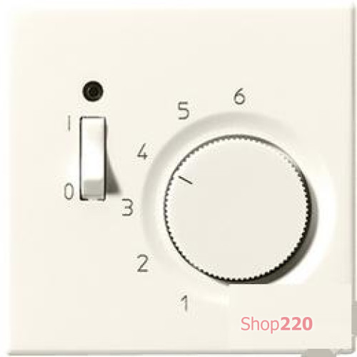 Накладка терморегулятора, слоновая кость, Jung Eco Profi AFTR231PL