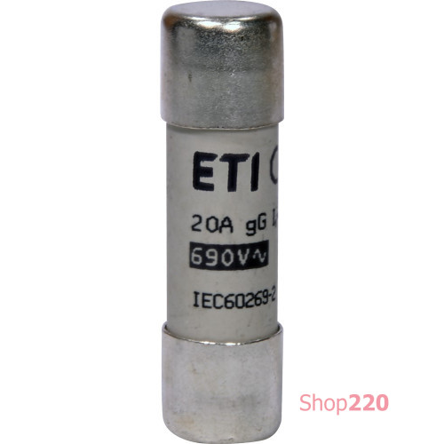 Предохранитель CH14x51 gG 20A 690V ETI 2651031