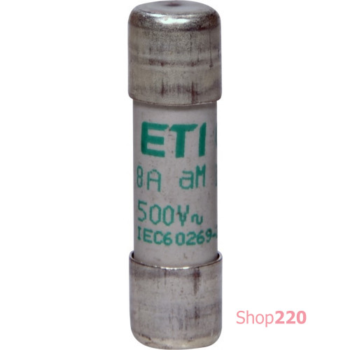 Предохранитель CH10x38 aM 8A 500V ETI 2652014