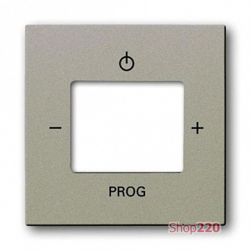 Накладка радиоприемника, шампань, ABB 8252-93-507 Basic 55