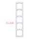 Рамка 5-постовая, белый, Suno Legrand 721505
