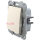 Выключатель перекрестный, слоновая кость, PLK0311131 Plank Electrotechnic