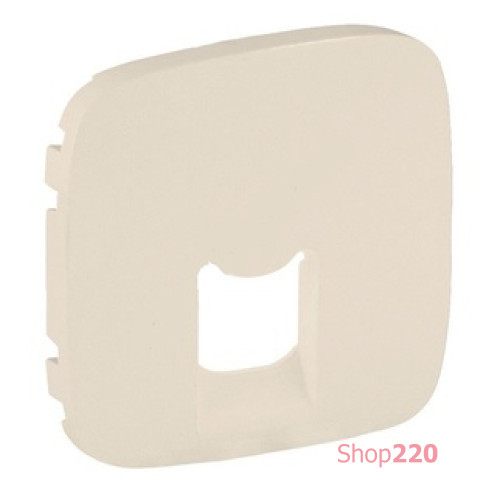Лицевая панель розетки RJ11 / RJ45, слоновая кость, Valena 755416 Legrand