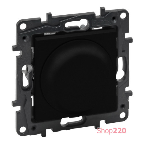Диммер поворотный, черный, Niloe Step Legrand 863552B