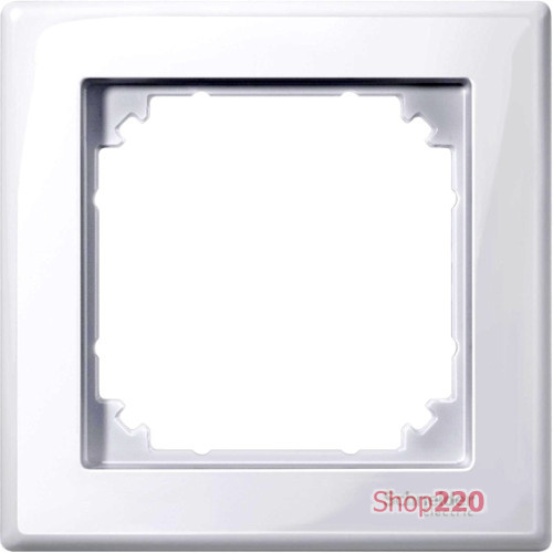 Рамка 1 пост, активный белый, Merten M-SMART MTN478125