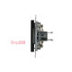 Розетка телефонная RJ-11, антрацит, EPH4100171 Asfora Schneider