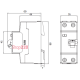 УЗО 25А, 30 мА, 2 полюса, тип АС, ABB BMF41225