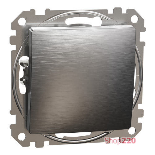 Перекрестный выключатель, матовый алюминий, Sedna Design Schneider Electric SDD170107U