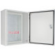 Корпус с монтажной панелью металлический 50*40*25 см, IP54, серии UBox A0260020040