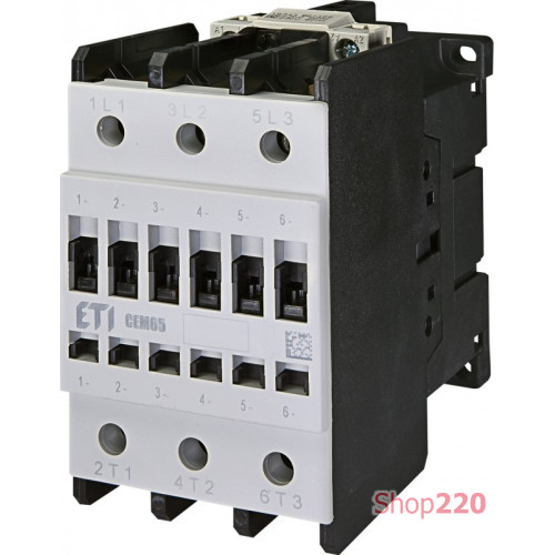 Контактор CEM 65.11 230V AC ETI 4649133