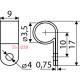 Скоба кабельная CHS 1/8R (100 шт.) A0150140001