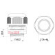 Кабельный ввод PG48 с гайкой, IP54, e.pg.stand.48 Enext s018010