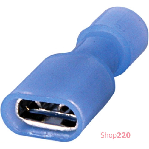 Наконечник-соединитель Faston 250 "мама" 1,5-2,5 кв.мм, e.terminal.stand.fdfn2.250.blue Enext s4039001