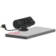 Блок розеток на стол 220В + USB для зарядки, черный, Axessline Desk Kondator