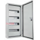 Корпус модульный металлический, 48 модулей, навесной IP54, серии UBox A0260010012